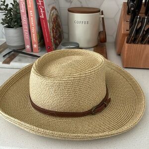 BNWOT not yet released CJLA hat with belt buckle detail